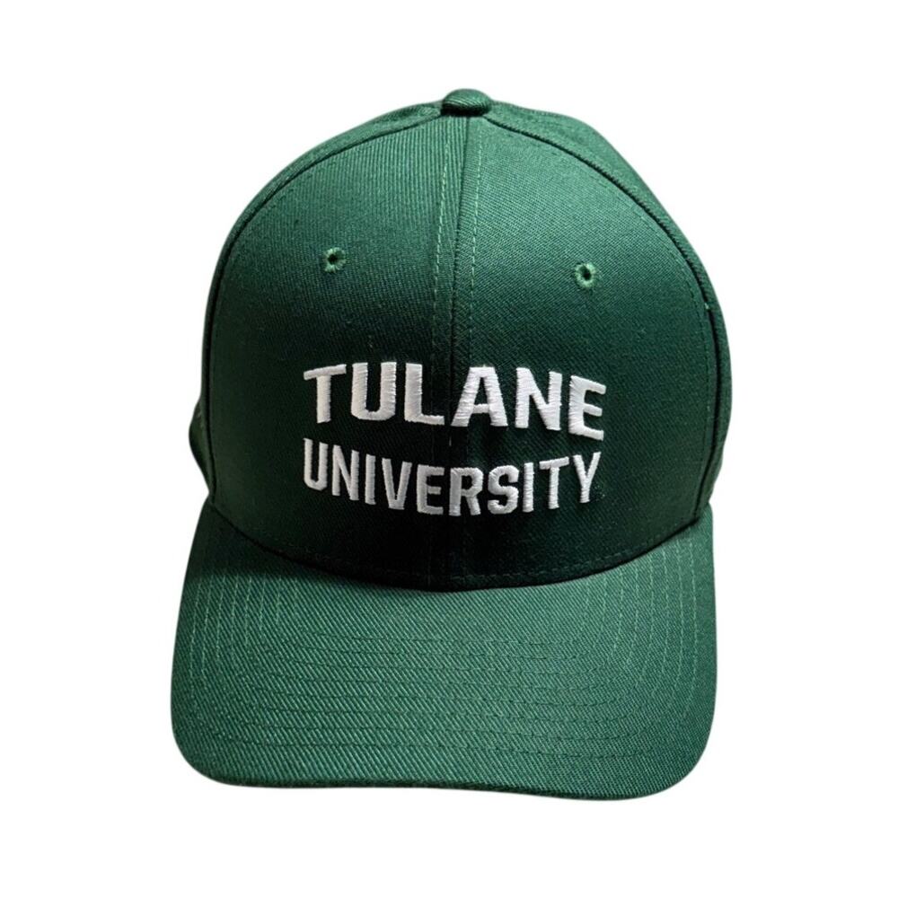 Nike Tulane Green Wave Men's Swoosh Flex Baseball Cap One-Size Classic99 Dri-Fit